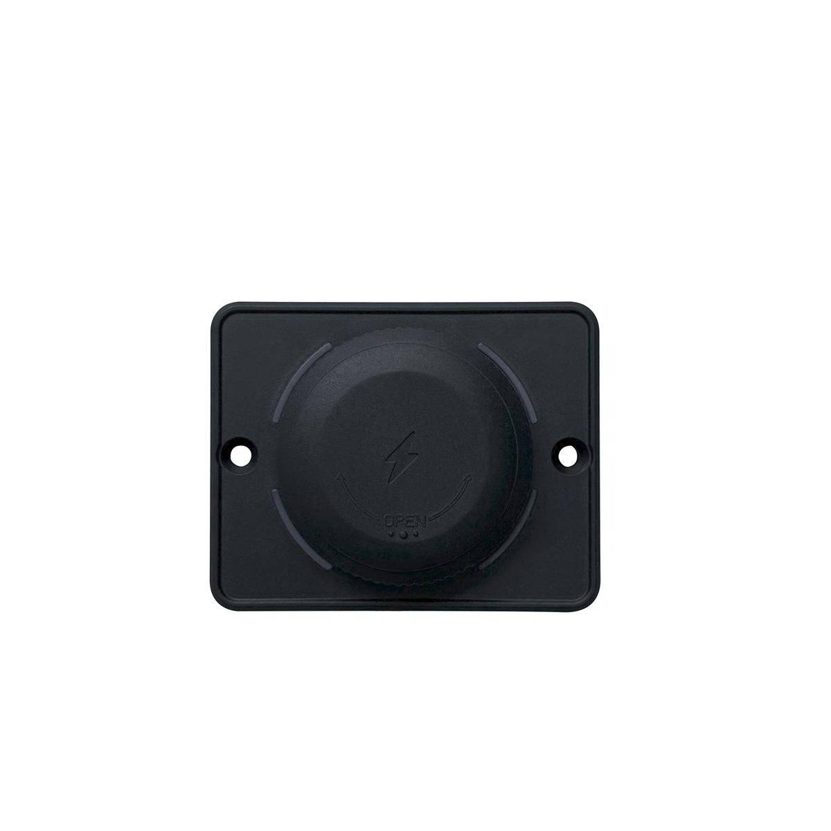 FLUSH MOUNT DUAL USB CHARGER 12/24V USB-C/USB-A Output 65W/20W BLACK - FMC6520CAB, , scaau_hi-res