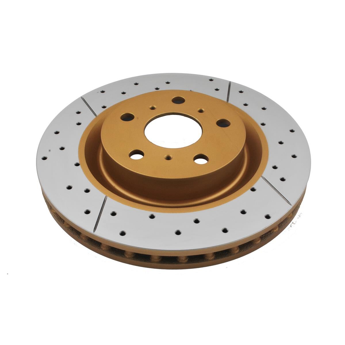 Street Gold Cross-drilled/slotted KP [ Commodore VE/VF V8 06-> F ], , scaau_hi-res