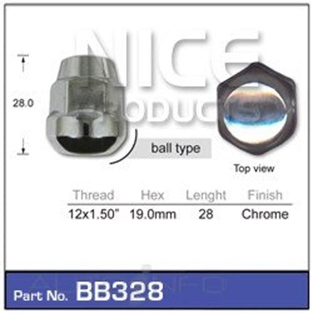 Nice Wheel Nut BB328 Supercheap Auto