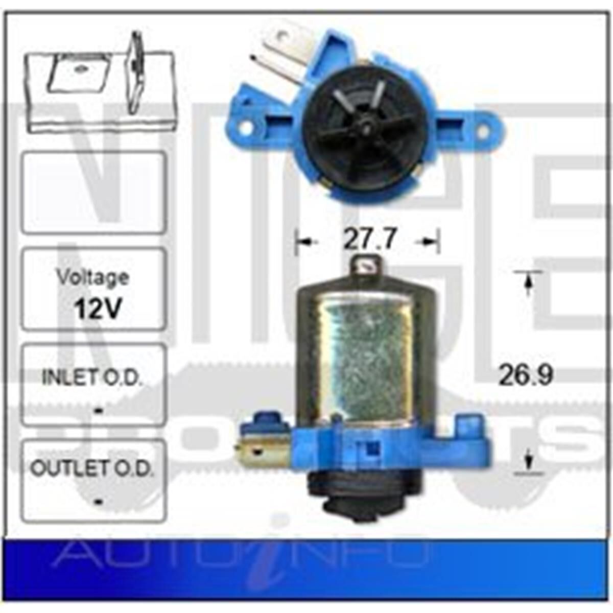 Washer Pump, , scaau_hi-res