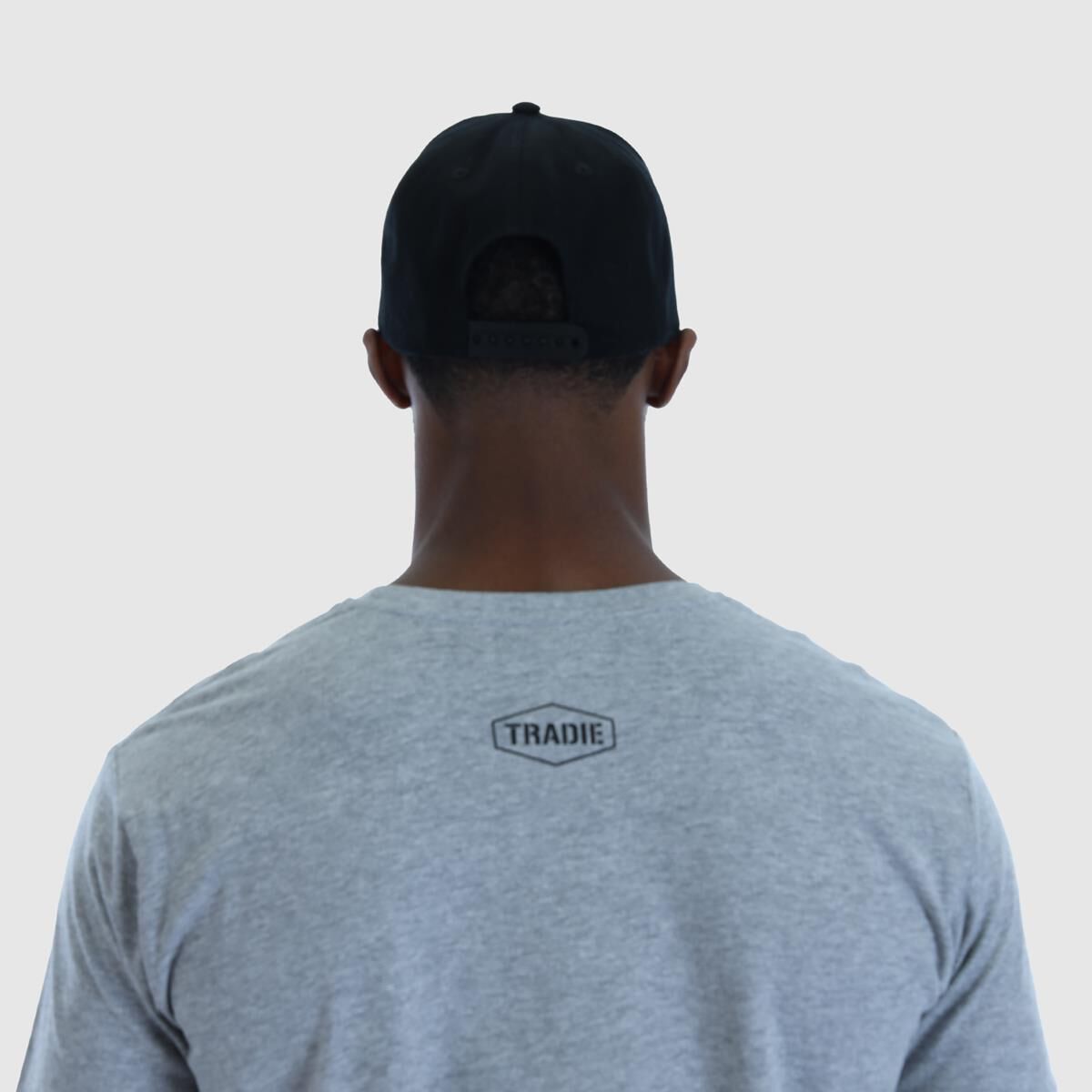 TRADIE CAP BLACK OSFM, , scaau_hi-res
