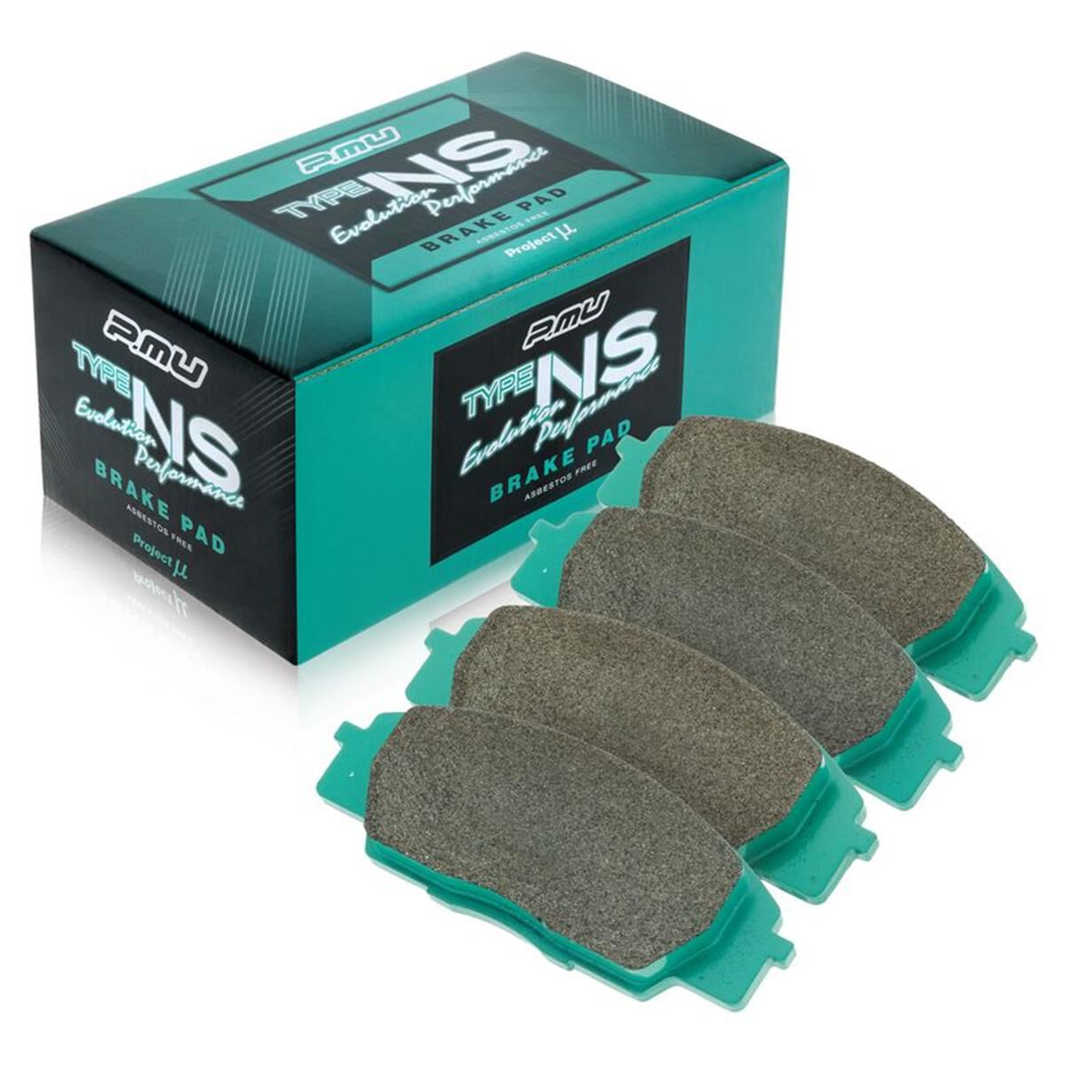PROJECT MU NS-EP BRAKE PAD SETHONDA INTEGRA DC5 R STANDARDFRONT, , scaau_hi-res