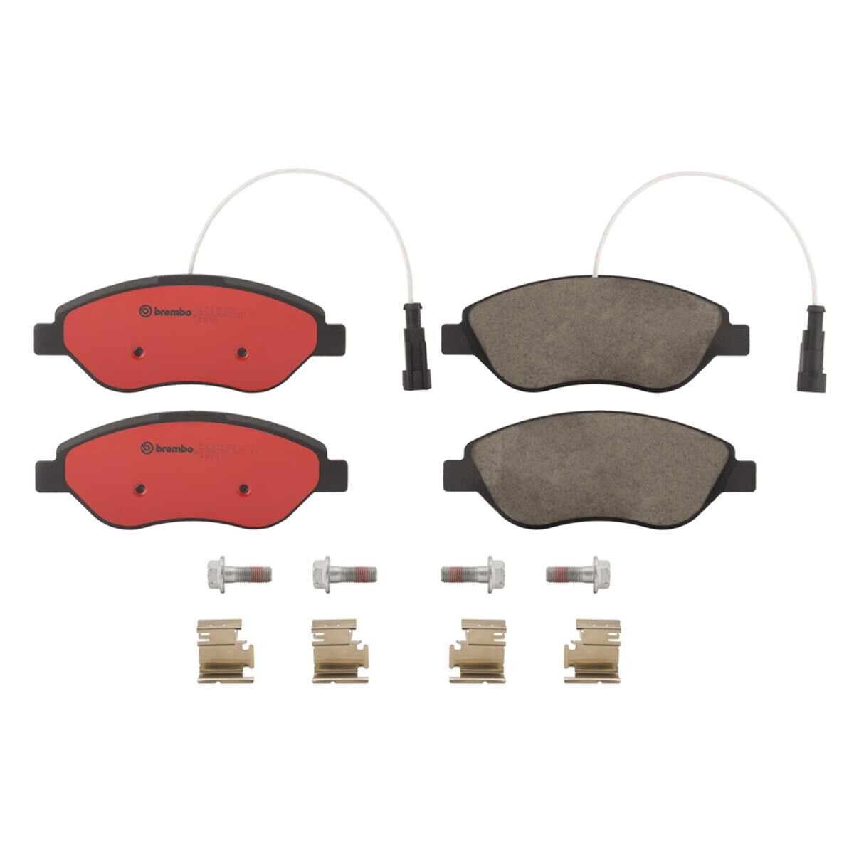 BREMBO DISC PAD SET NAO CERAMIC, , scaau_hi-res