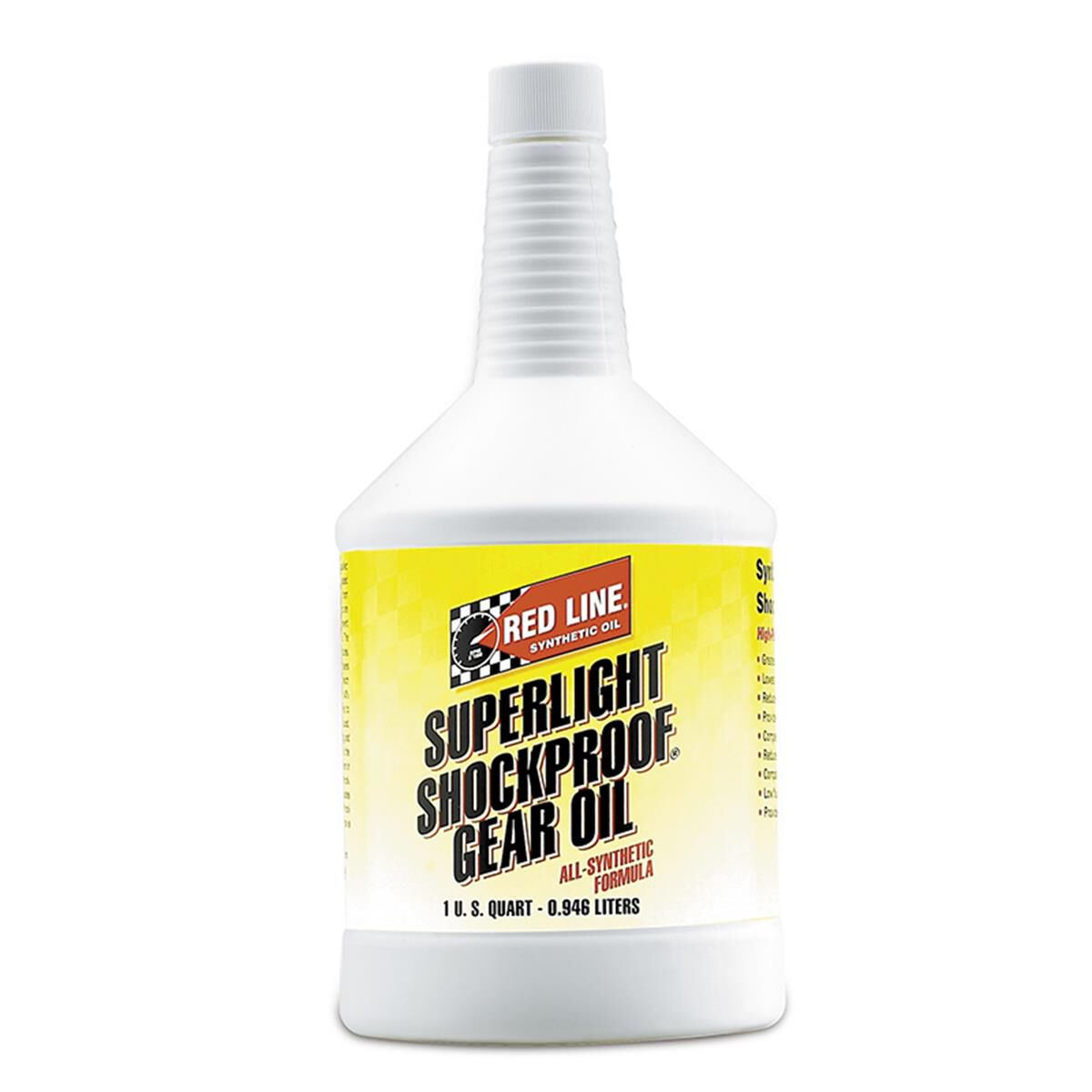 REDLINE SUPERLIGHT SHOCK PROOF GEAR OIL QUART .978 L RL146-1, , scaau_hi-res