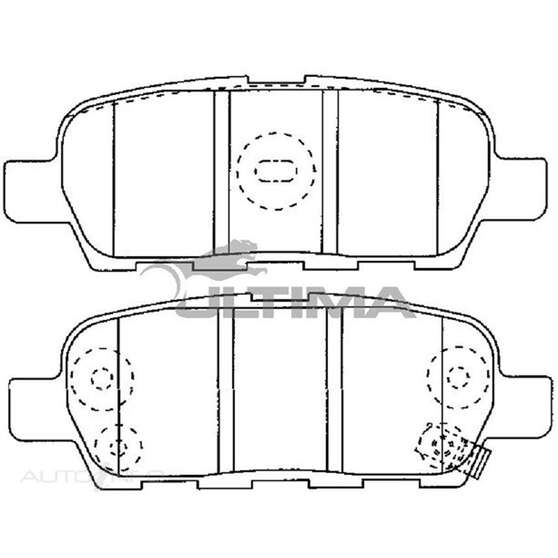 ULTIMA DBP (R) PATHFINDER R50, X-TRAIL ST, TI, T31, , scaau_hi-res