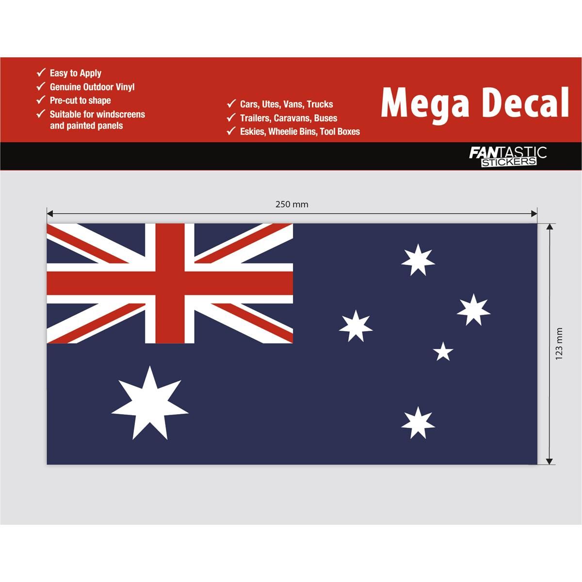 AUSTRALIA MEGA FLAG DECAL, , scaau_hi-res