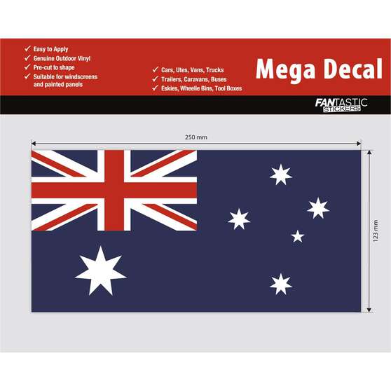 AUSTRALIA MEGA FLAG DECAL, , scaau_hi-res