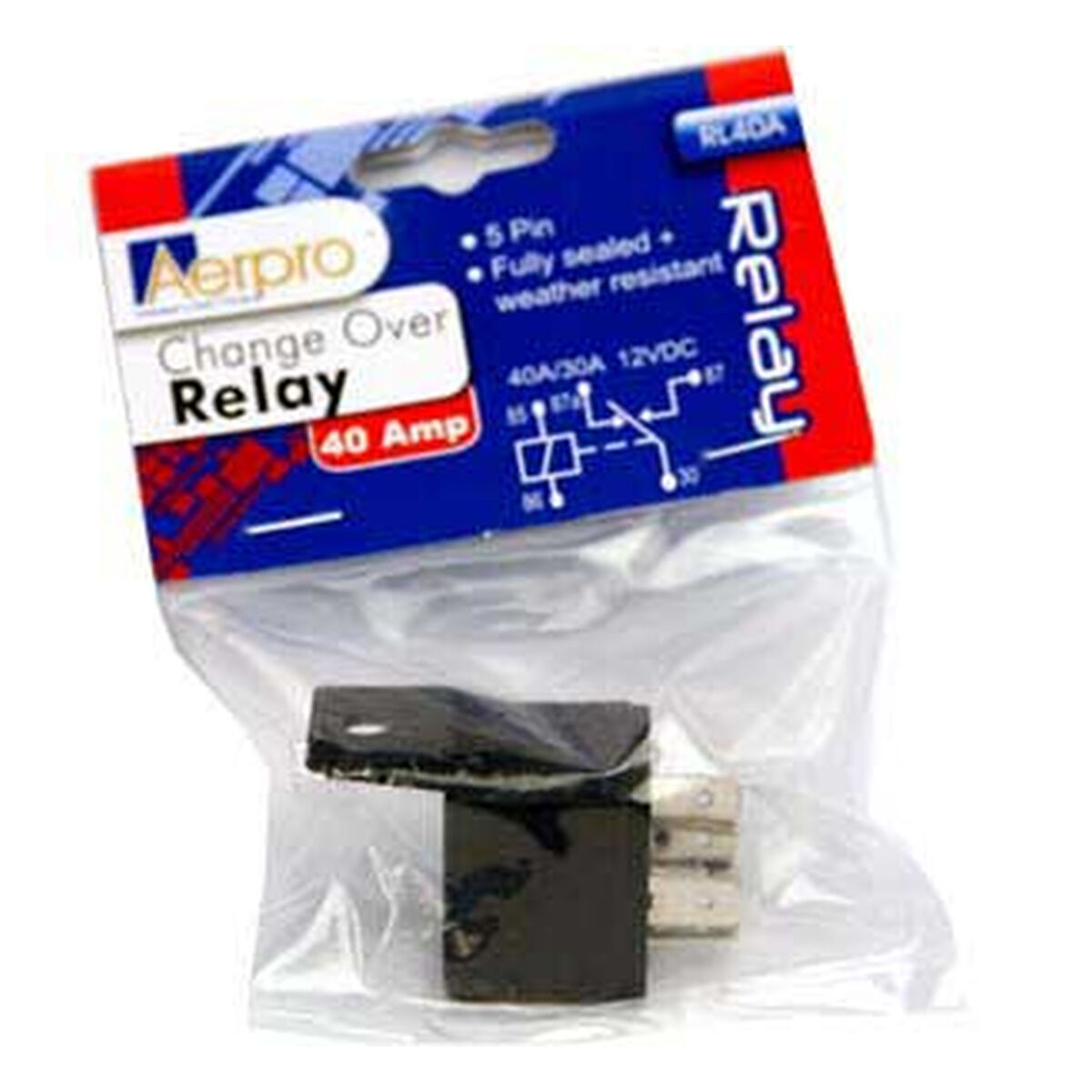 40A 5 PIN CHANGE OVER RELAY, , scaau_hi-res