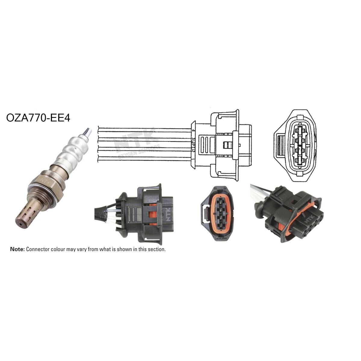 NTK OXYGEN SENSOR - OZA770-EE4, , scaau_hi-res