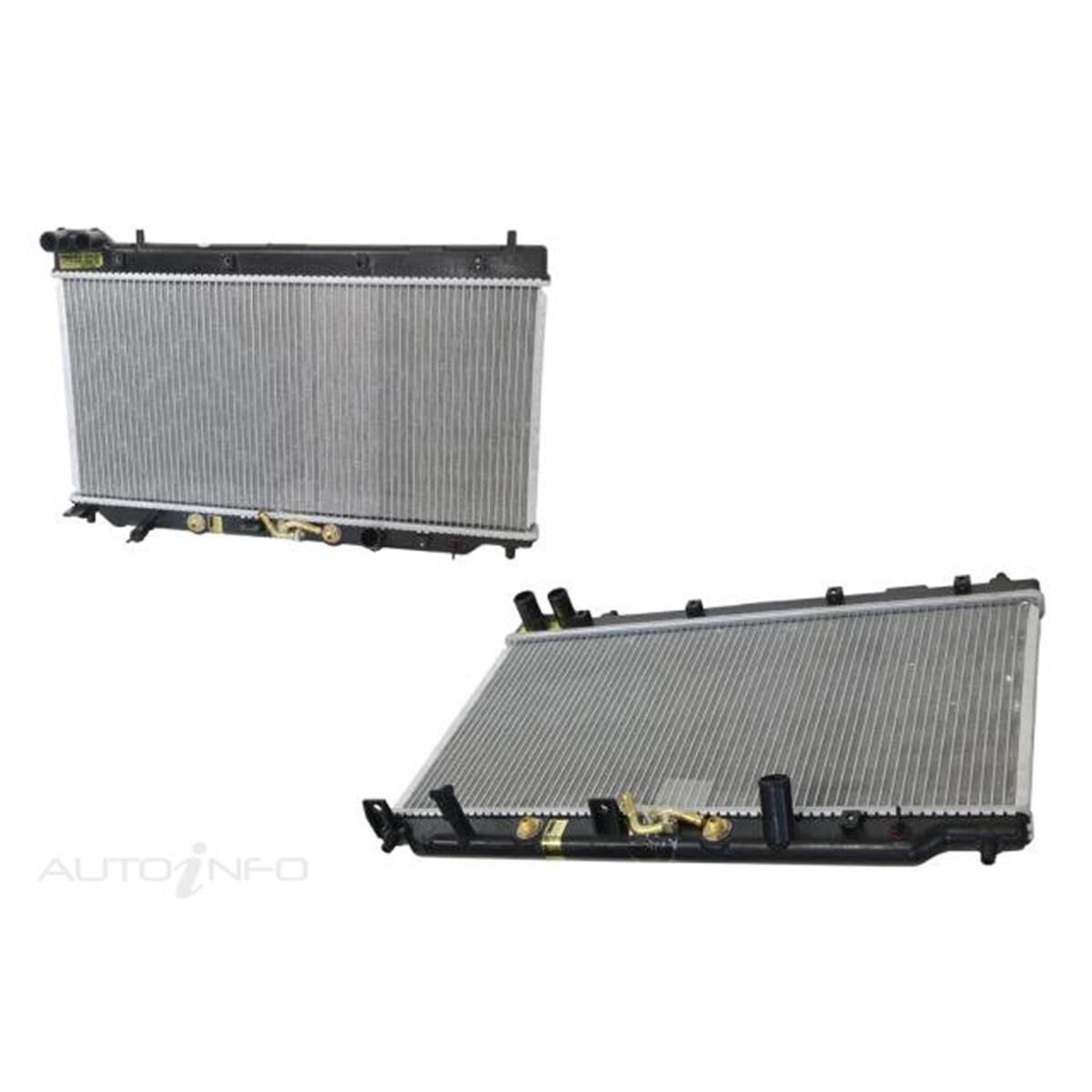 HONDA JAZZ  GD  04/2006 ~ 09/2008  RADIATOR  1.3/1.5 LITRE INLINE 4 PETROL AUTOMATIC- (L13/L15), , scaau_hi-res