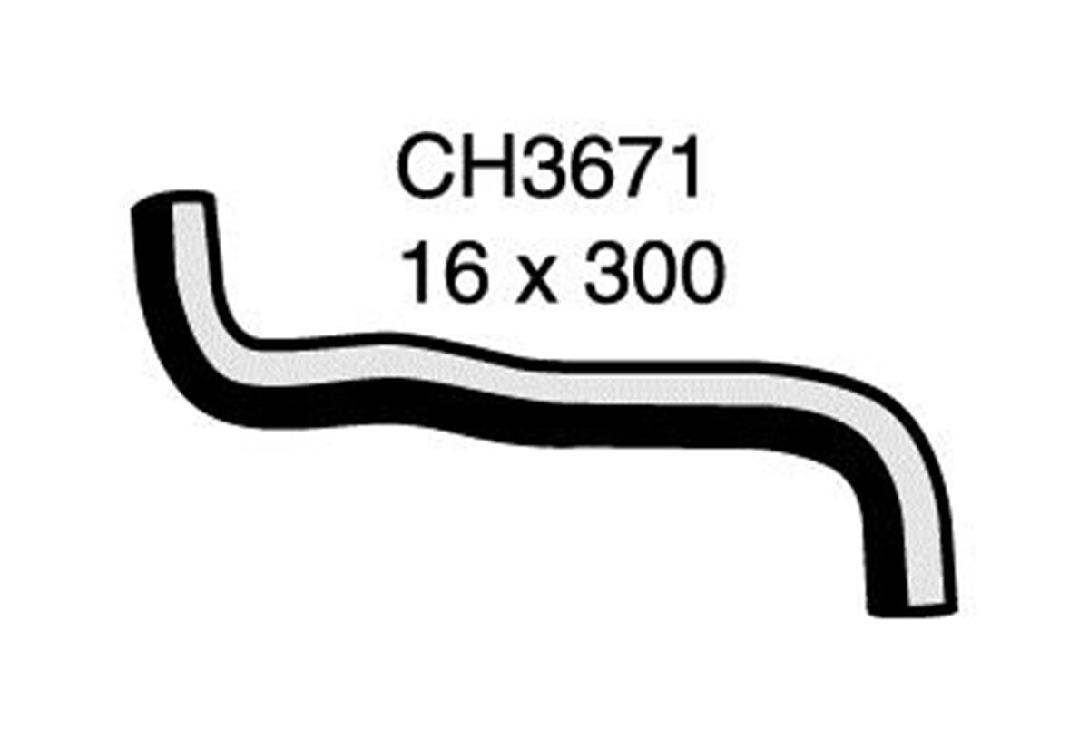 Heater Hose  - NISSAN PATROL GQ - 4.2L I6  PETROL - Manual & Auto, , scaau_hi-res