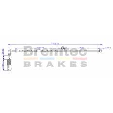 EUROLINE BRAKE WEAR SENSOR, , scaau_hi-res
