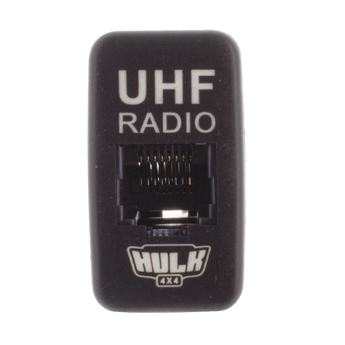 RJ45 UHF SOCKET OE RPL T/S EARLY TOYOTA BLUE LED 40 x 22mm, , scaau_hi-res