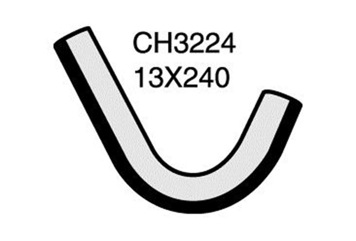 Heater Hose  - TOYOTA LANDCRUISER HJ60R - 4.0L I6  DIESEL - Manual & Auto, , scaau_hi-res