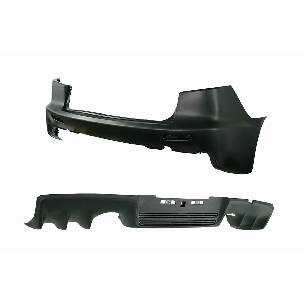 MITSUBISHI LANCER EVOLUTION X  CY  09/2007 ~ ONWARDS  REAR BUMPER BAR COVER, , scaau_hi-res