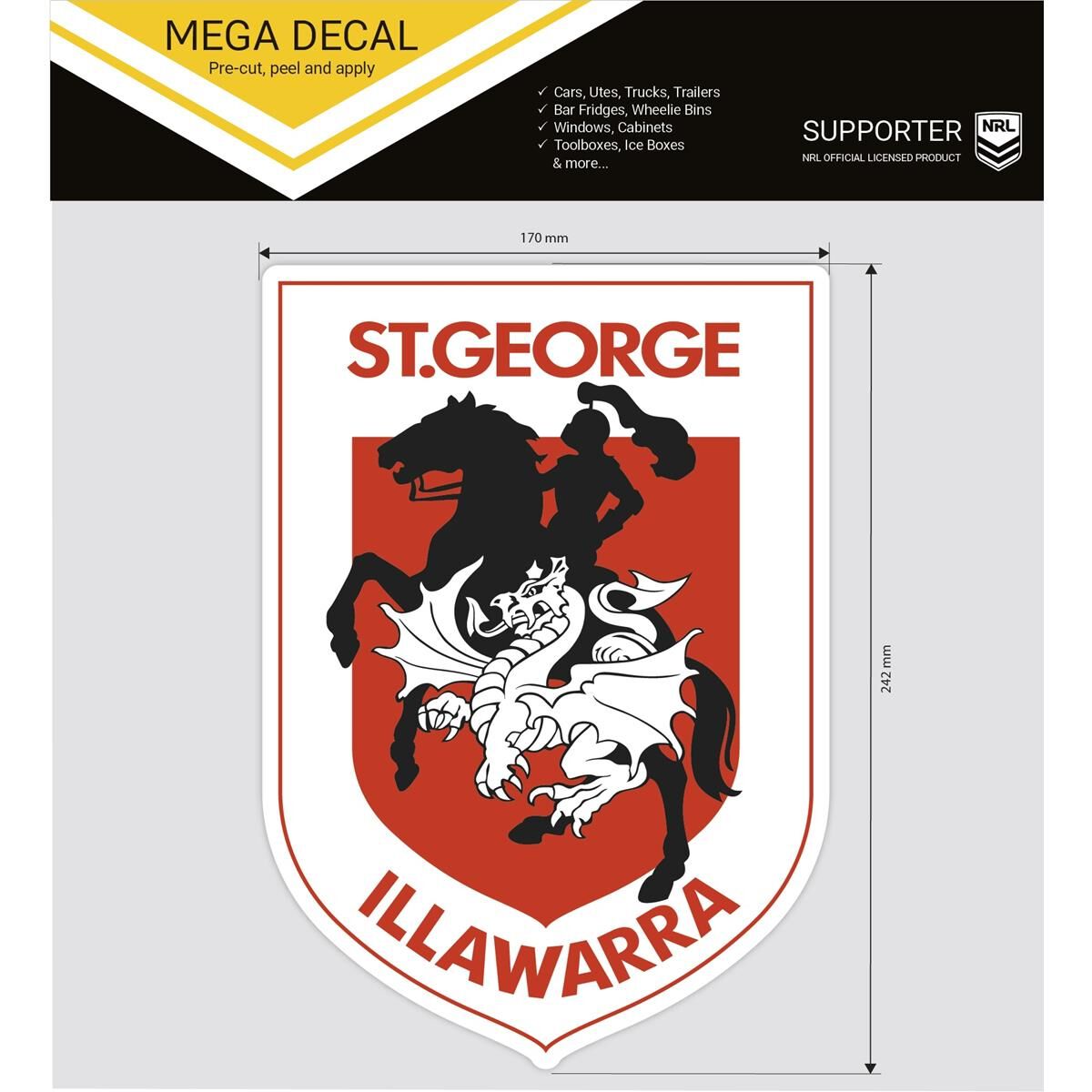 DRAGONS ITAG MEGA DECAL, , scaau_hi-res
