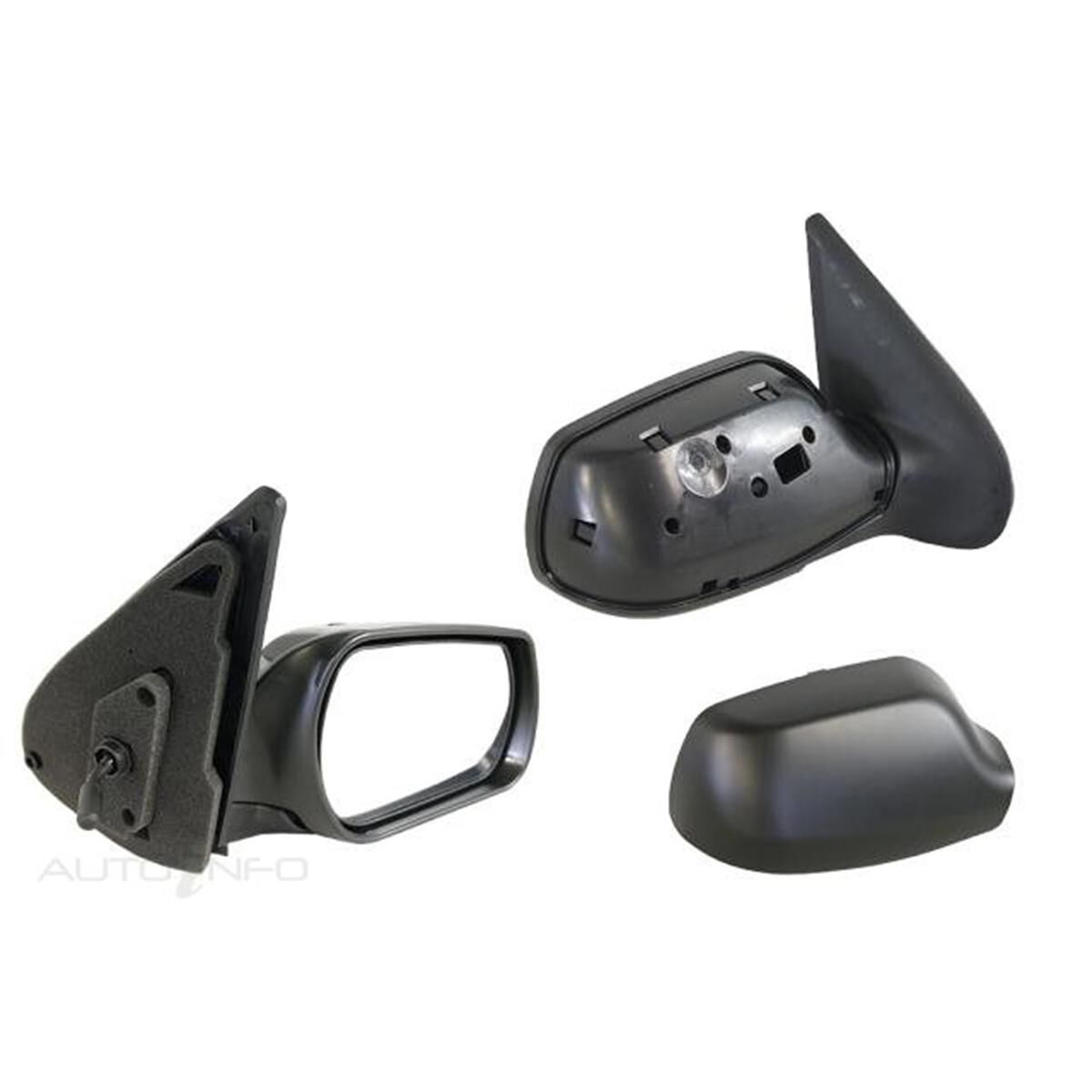 MAZDA 2  DY  10/2002 ~ 05/2007  MANUAL DOOR MIRROR  RIGHT HAND SIDE, , scaau_hi-res