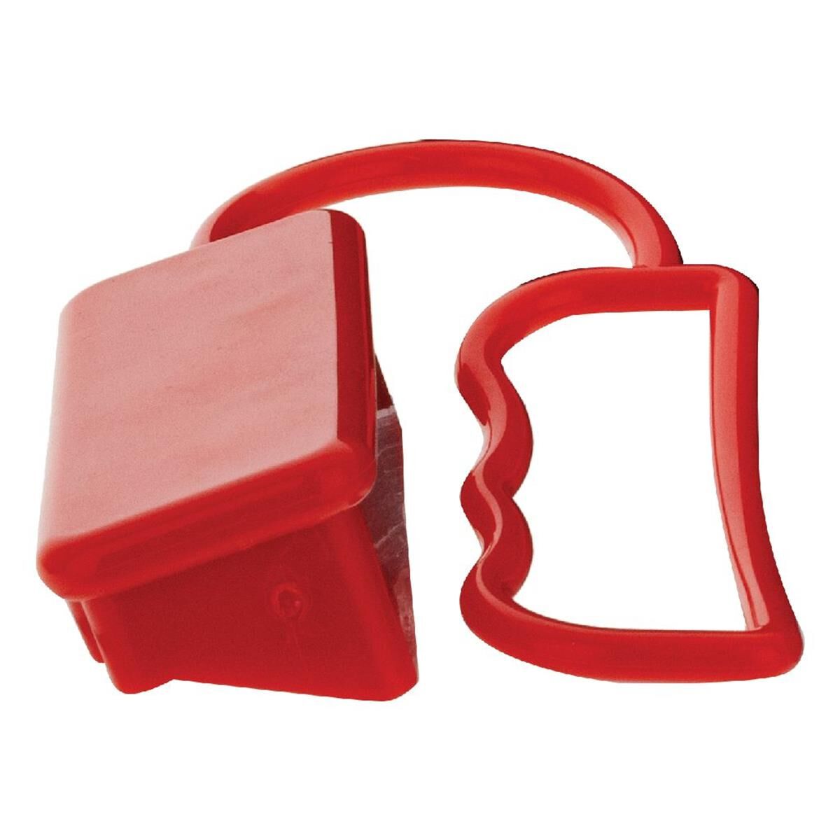 PKT 1 RED INSULATOR COVER T/S 50amp 3 WAY CONNECTORS - CONNECTORS CRIMP TERMINALS, , scaau_hi-res
