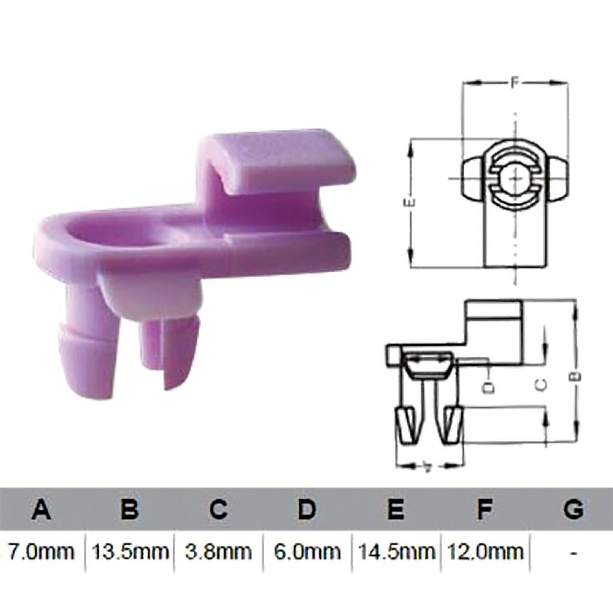 PKT 10 DOOR LOCK CLIP, , scaau_hi-res