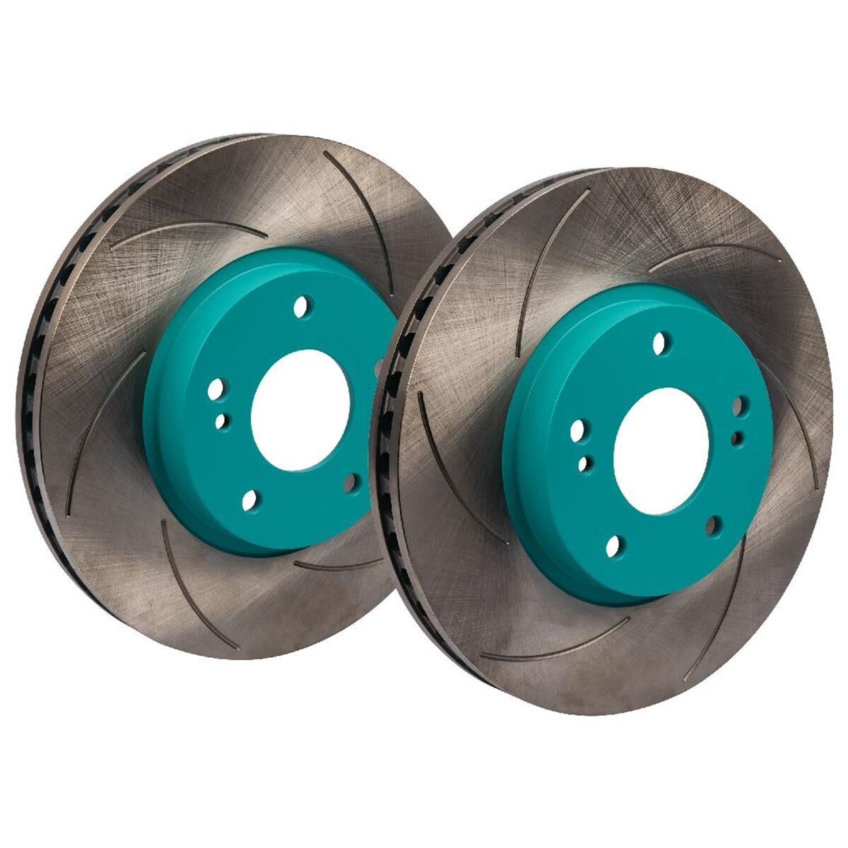 PROJECT MU BRAKE ROTORS PAIR SCR PURE PLUS6 GREEN 296X30MM, , scaau_hi-res