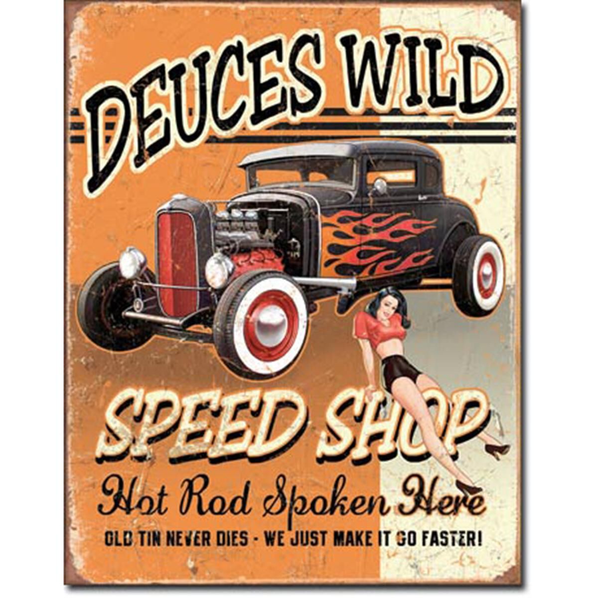 Sign-Deuces Wild Speed Shop, , scaau_hi-res