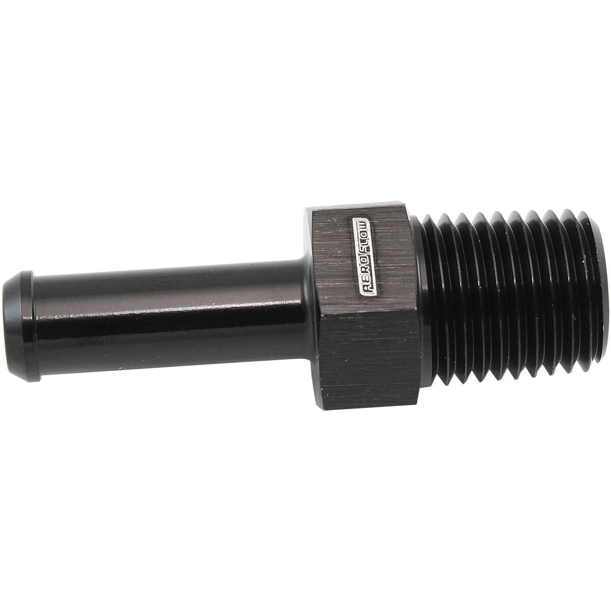 MALE 1/4" NPT TO 5/16" BARB BLACK STRAIGHT MALE TO MALE, , scaau_hi-res