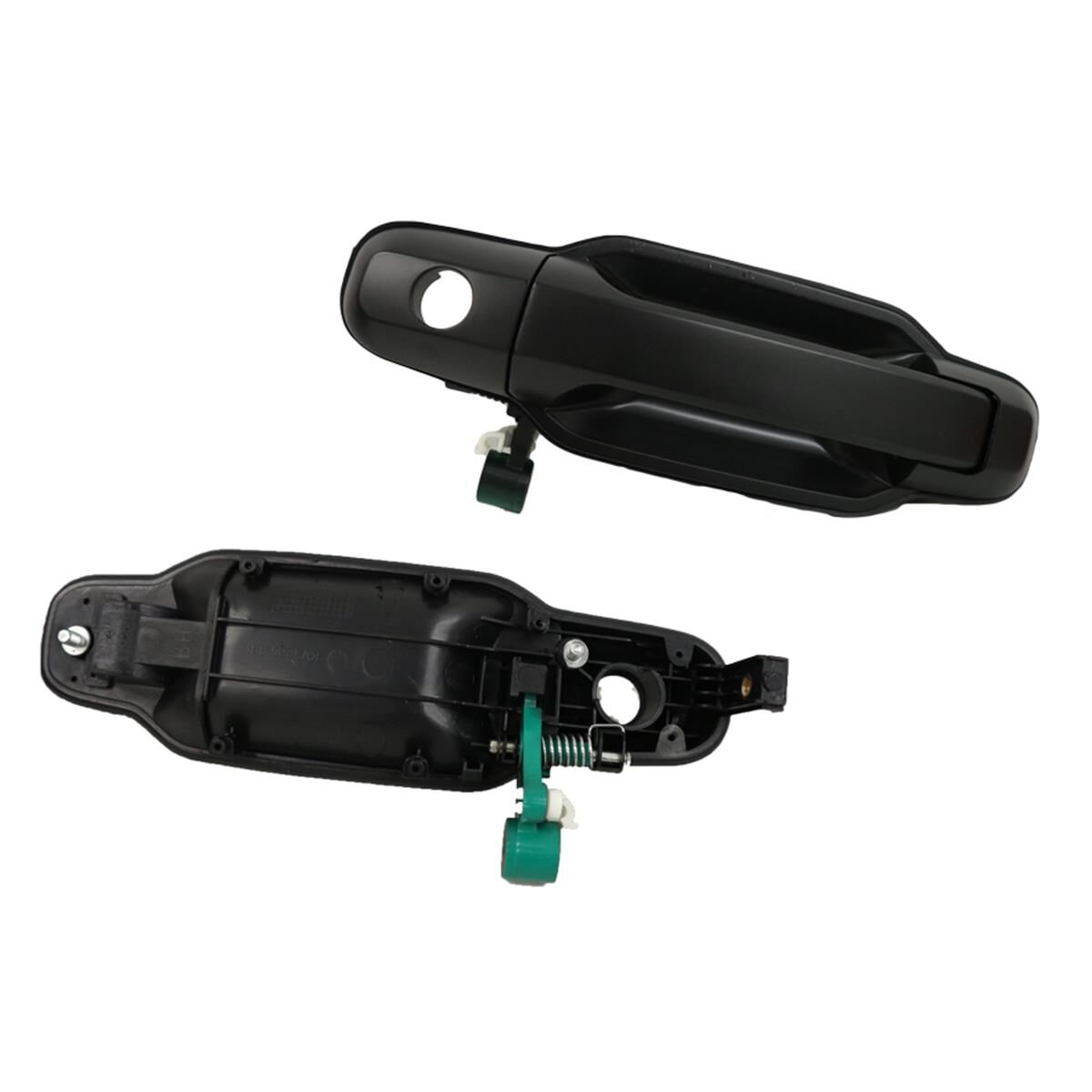 SORENTO BL 12/02-7/09 FRONT DOOR HANDLE OUTER (+KEY HOLE) PRIMED BLACK (L), , scaau_hi-res