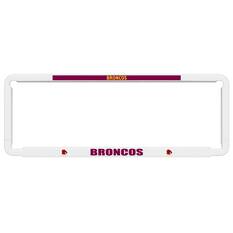 NUMBER PLATE FRAME BRONCOS, , scaau_hi-res