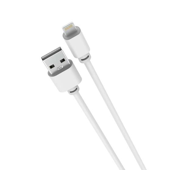 LASER MFI LIGHTNING CABLE WHITE 0.5M – FAST CHARGING, DURABLE, APPLE CERTIFIED, , scaau_hi-res
