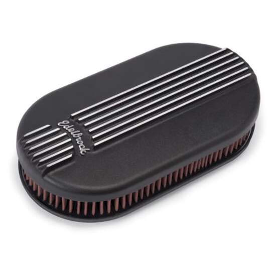 CLASSIC SERIES AIR CLEANER SMA LL OVAL BLACK SGL 4BBL, , scaau_hi-res