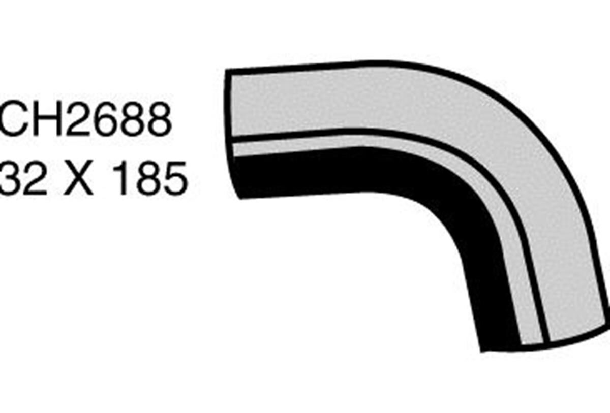 Radiator Lower Hose  - TOYOTA HILUX RZN147R - 2.0L I4  PETROL - Manual & Auto, , scaau_hi-res