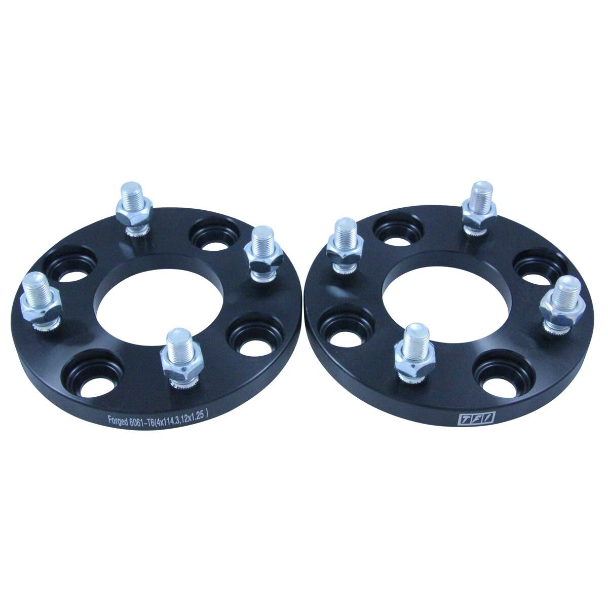 Wheel Spacer Kit 15mm Thick Size 4x114.3 12x1.25 Stud, , scaau_hi-res