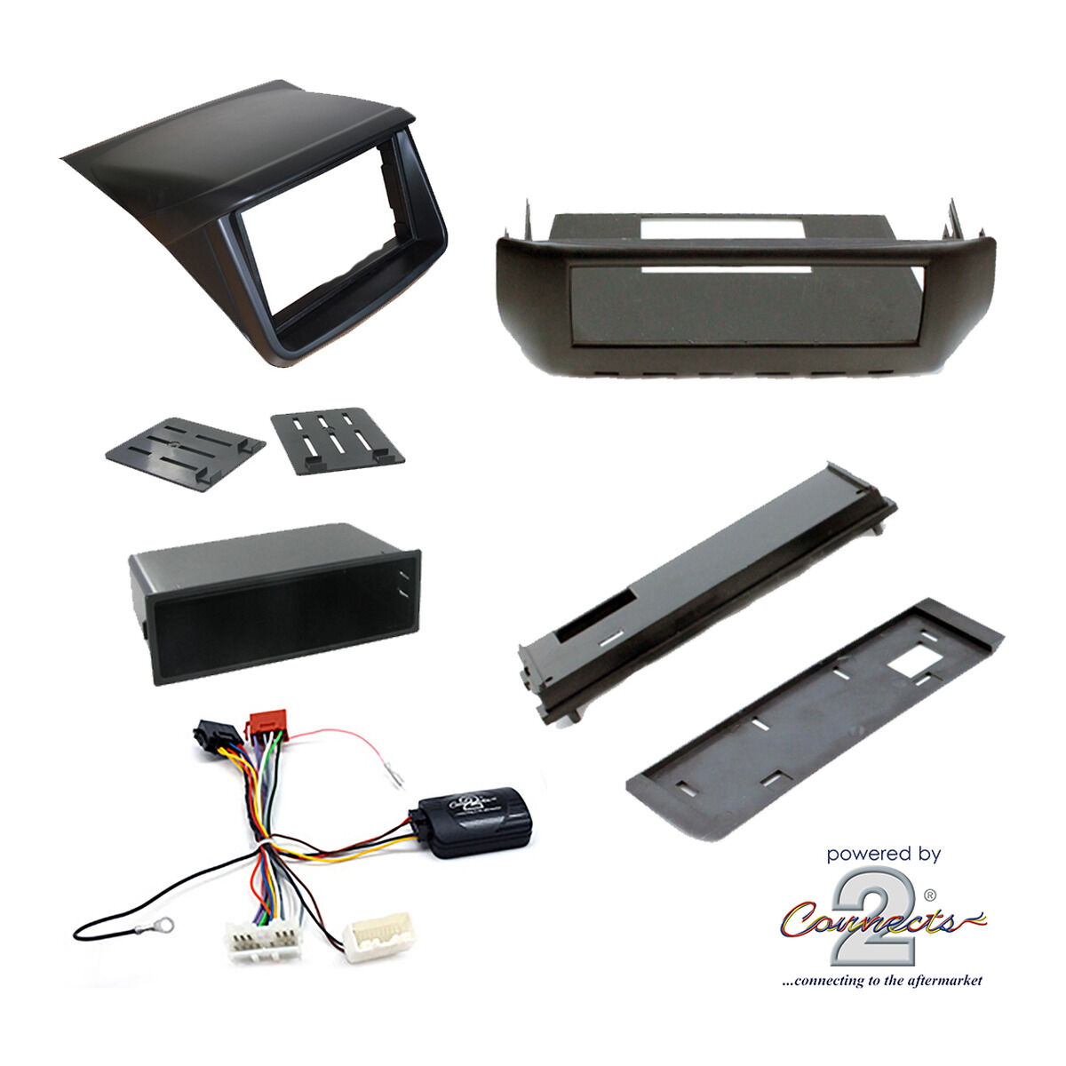 INSTALL KIT TO SUIT MITSUBISHI TRITON MN [GLX-R] (BLACK), , scaau_hi-res