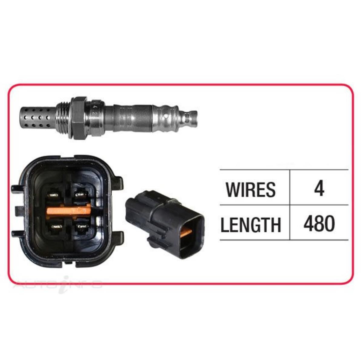 OX SENSOR - HYUNDAI 4 WIRE - DIRECT FIT, , scaau_hi-res