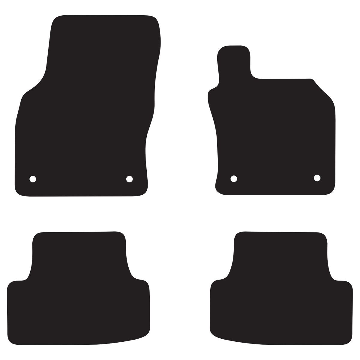 LUXURY CARPET CAR MATS FOR AUDI A3 (4TH GEN SEDAN) 2020 ONWARDS, , scaau_hi-res