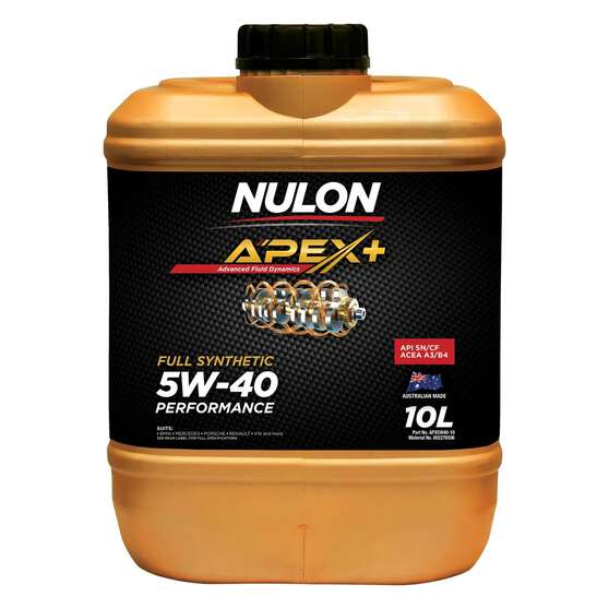 10L NULON APEX+ 5W-40 PERFORMANCE, , scaau_hi-res