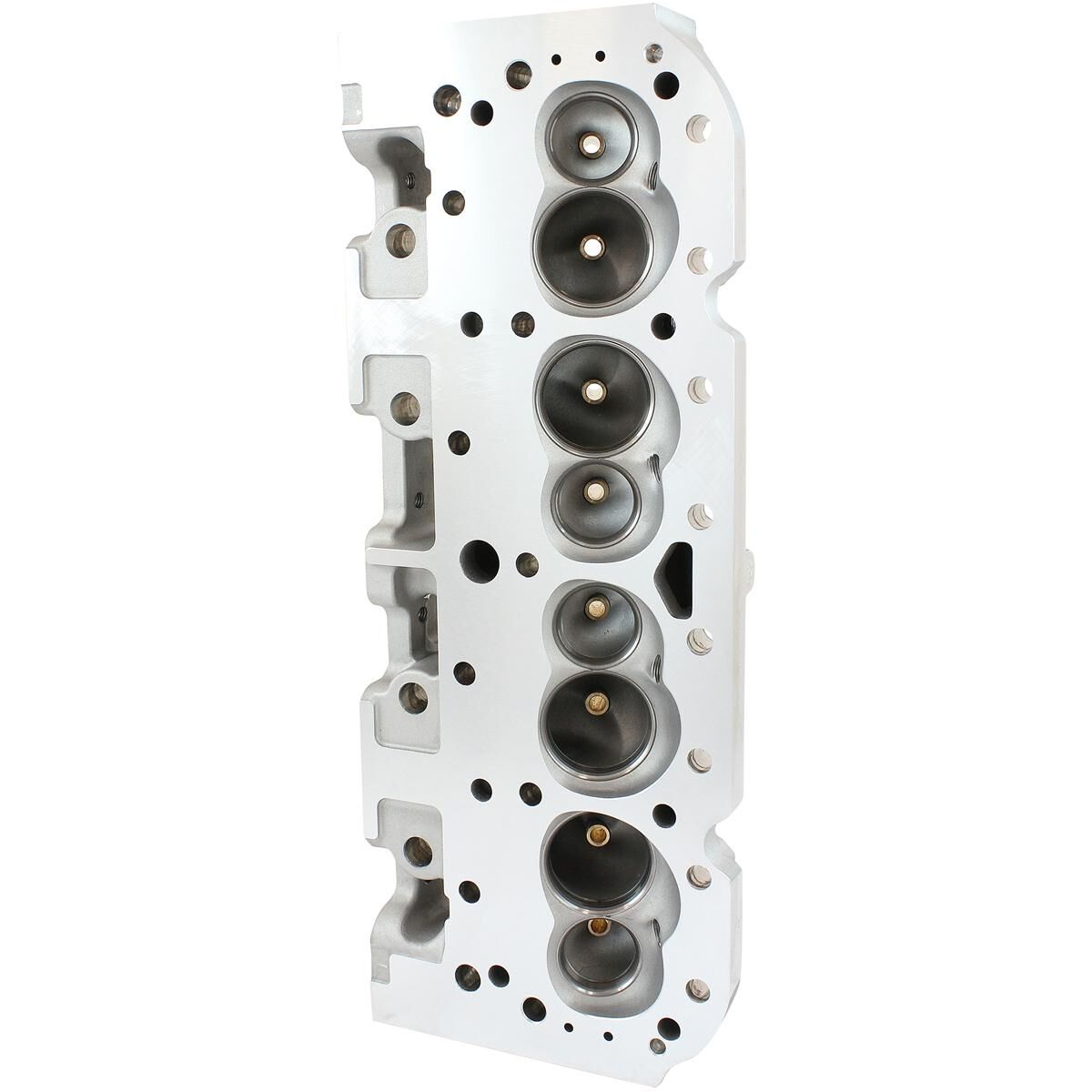 SBC 220CC ALUMINIUM HEADS BARE75CC, 2.10"/1.60" VALVES, PAIR, , scaau_hi-res