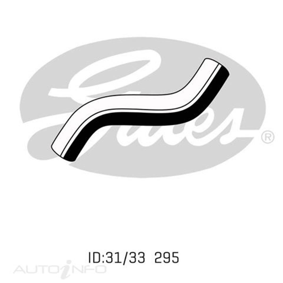 05-2129 GATES RADIATOR HOSE, , scaau_hi-res