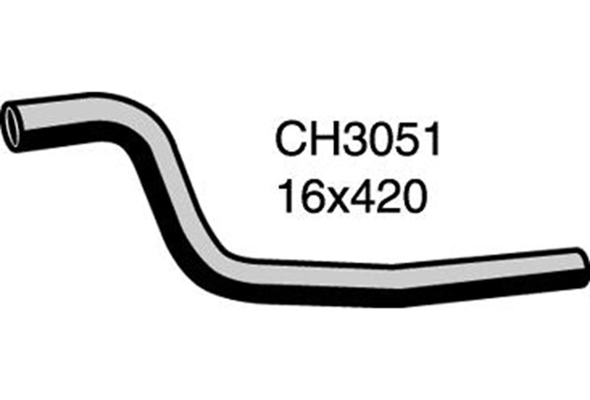 Heater Hose  - HYUNDAI ACCENT LC - 1.5L I4  PETROL - Manual & Auto, , scaau_hi-res