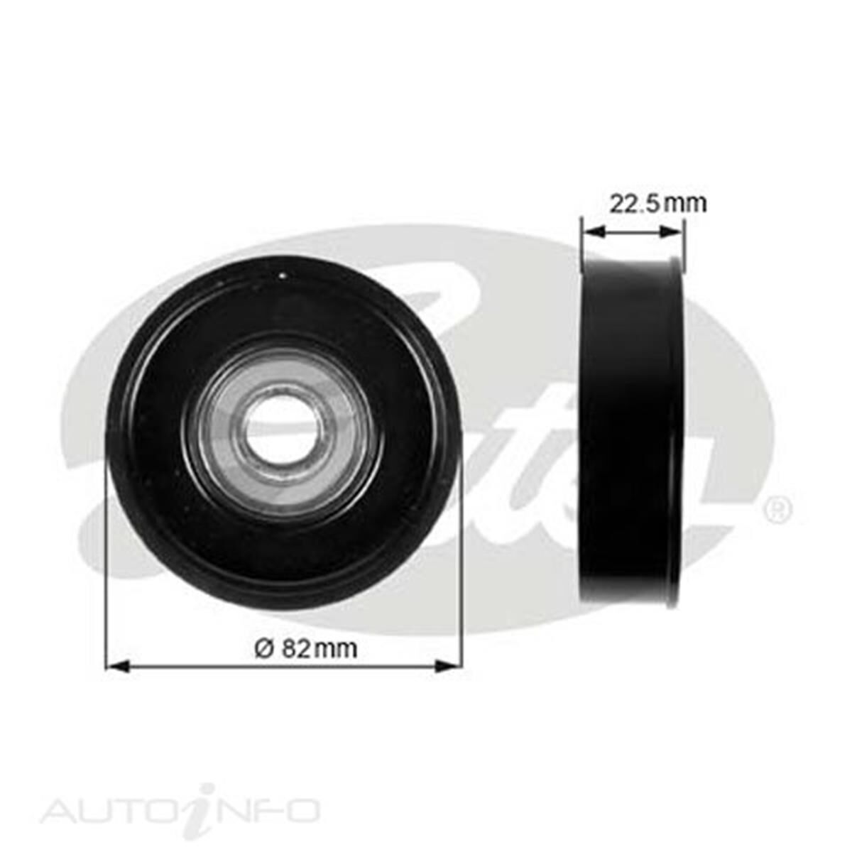 36229 DRIVEALIGN IDLER PULLEY, , scaau_hi-res