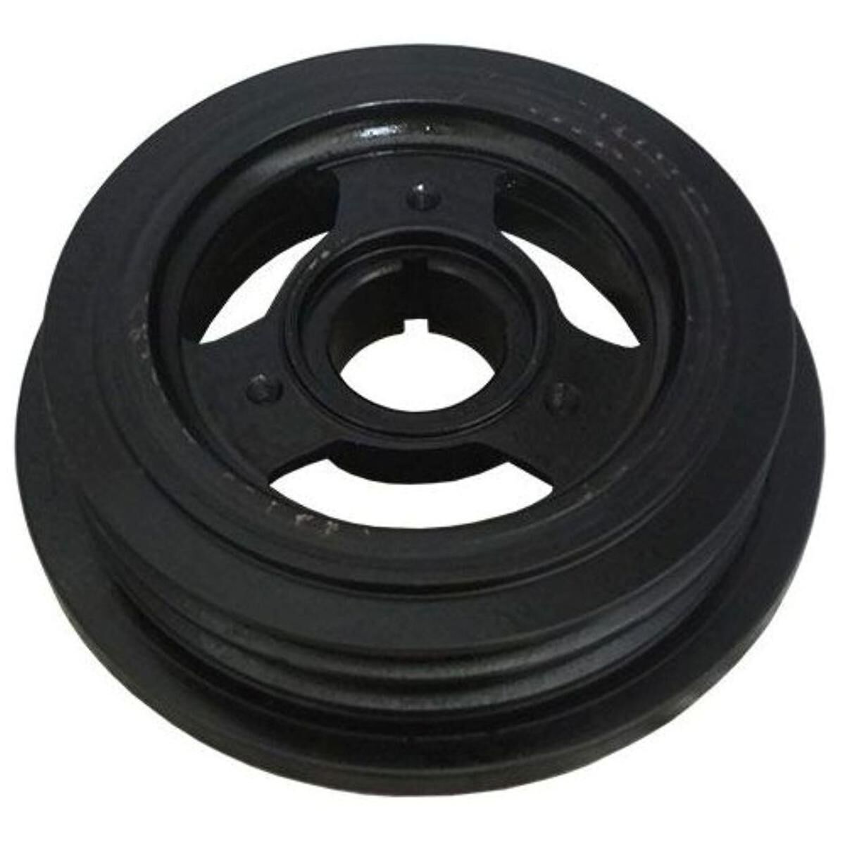 HARMONIC BALANCER CRANKSHAFT PULLEY, 3 SPOKE, , scaau_hi-res