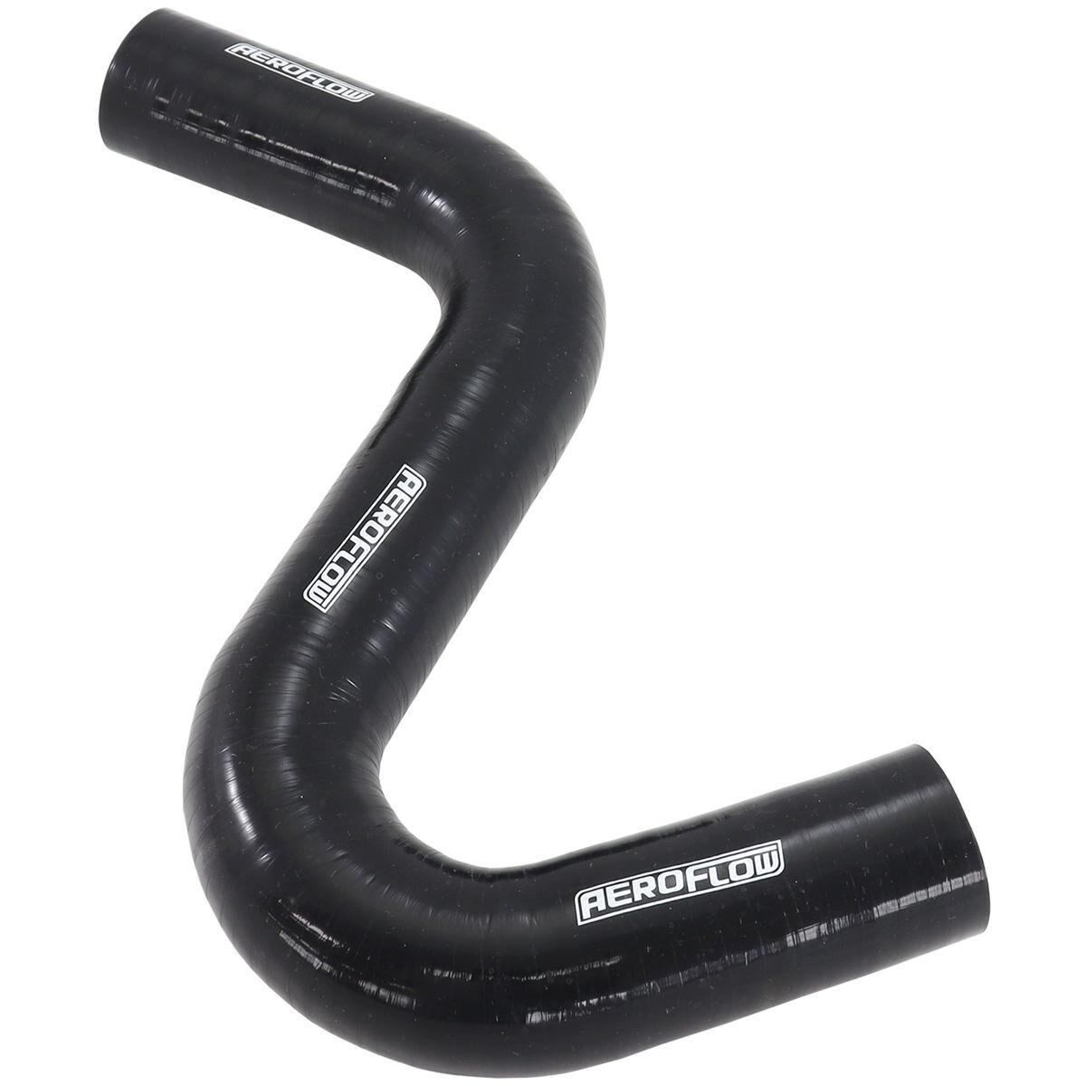 Z SILICONE HEATER HOSE BLACK ID 1-1/2" 38MM WALL 5MM 135 / 90 DEG AF 9240-150, , scaau_hi-res
