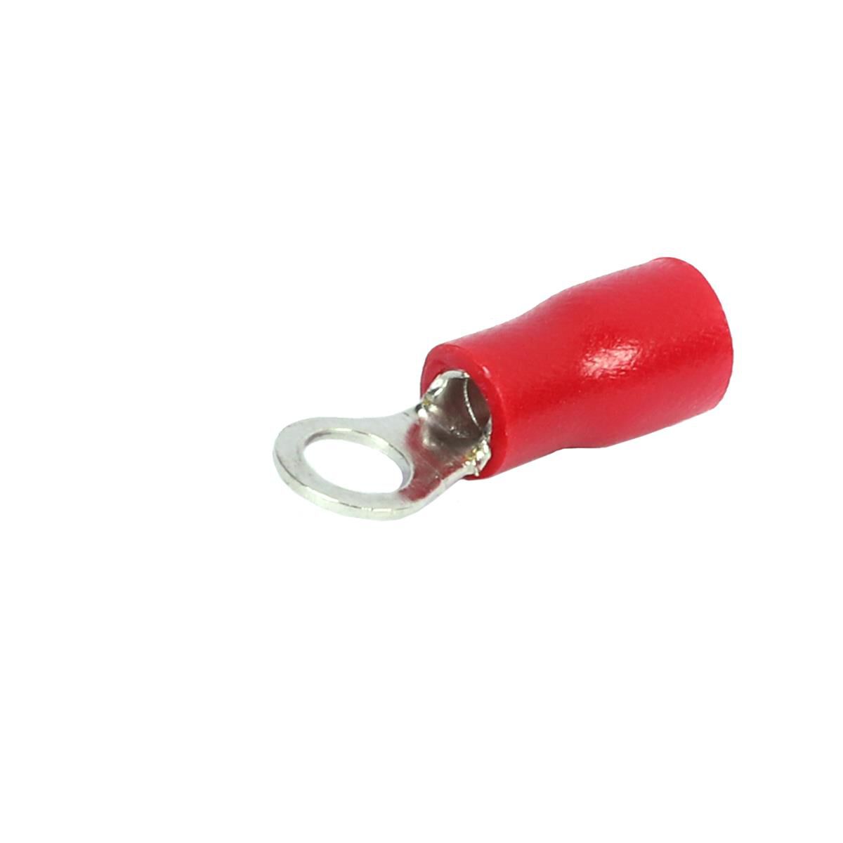 3.7MM O RING TERMINAL RED - 100PCS, , scaau_hi-res