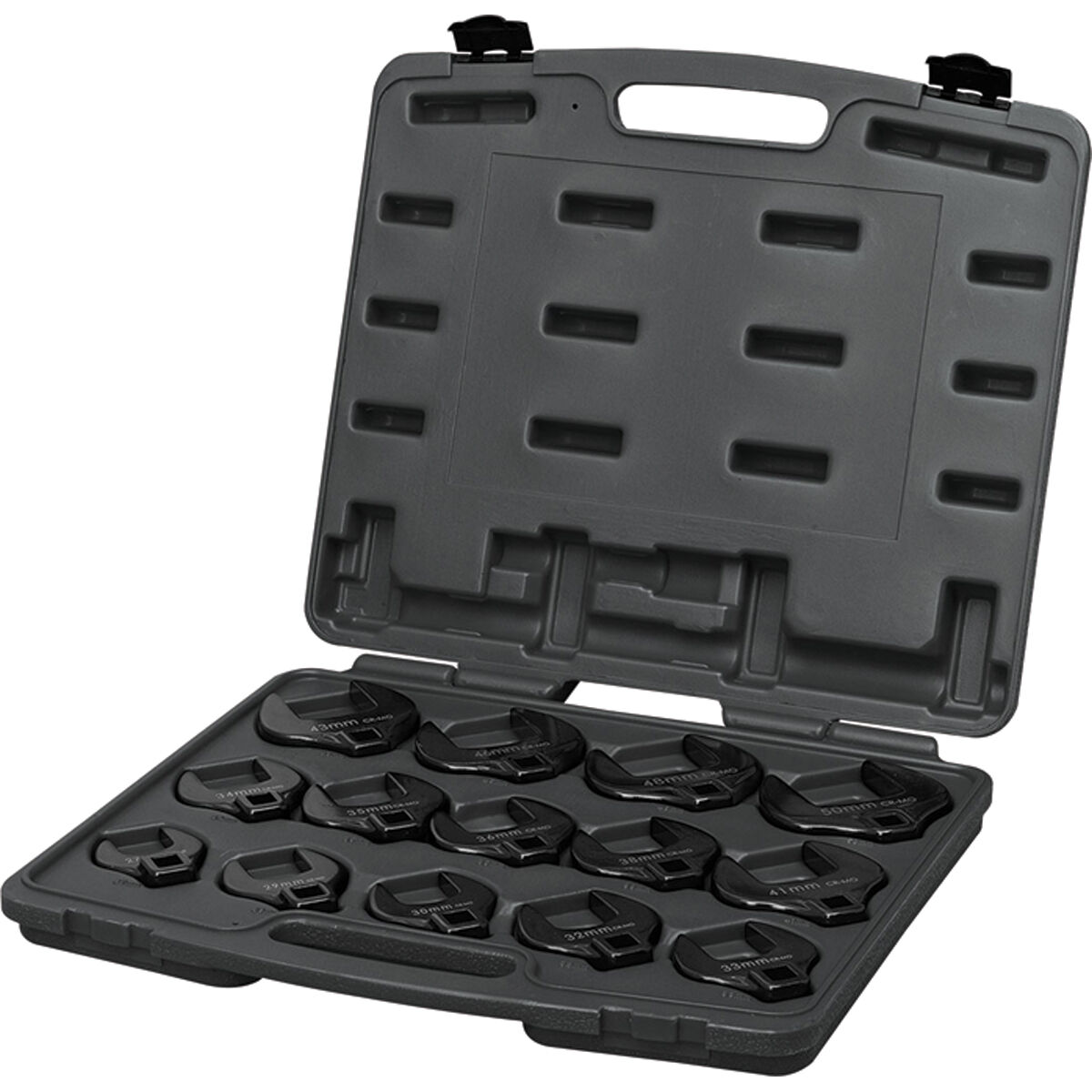 Metric crowfoot wrench set sale