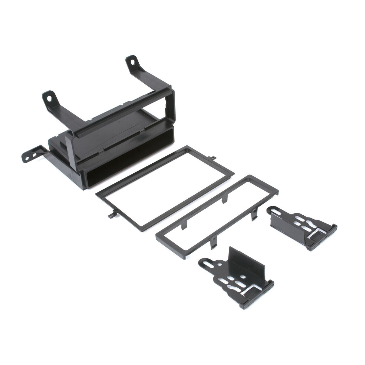 NISSAN PATHFINDER 2005 ON DIN FACIA WITH POCKET, , scaau_hi-res