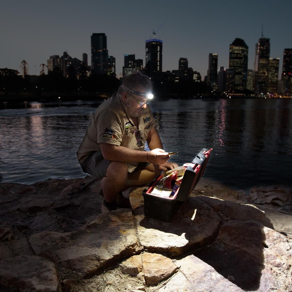 155 LUMEN SLIMLINE LED HEAD TORCH, , scaau_hi-res