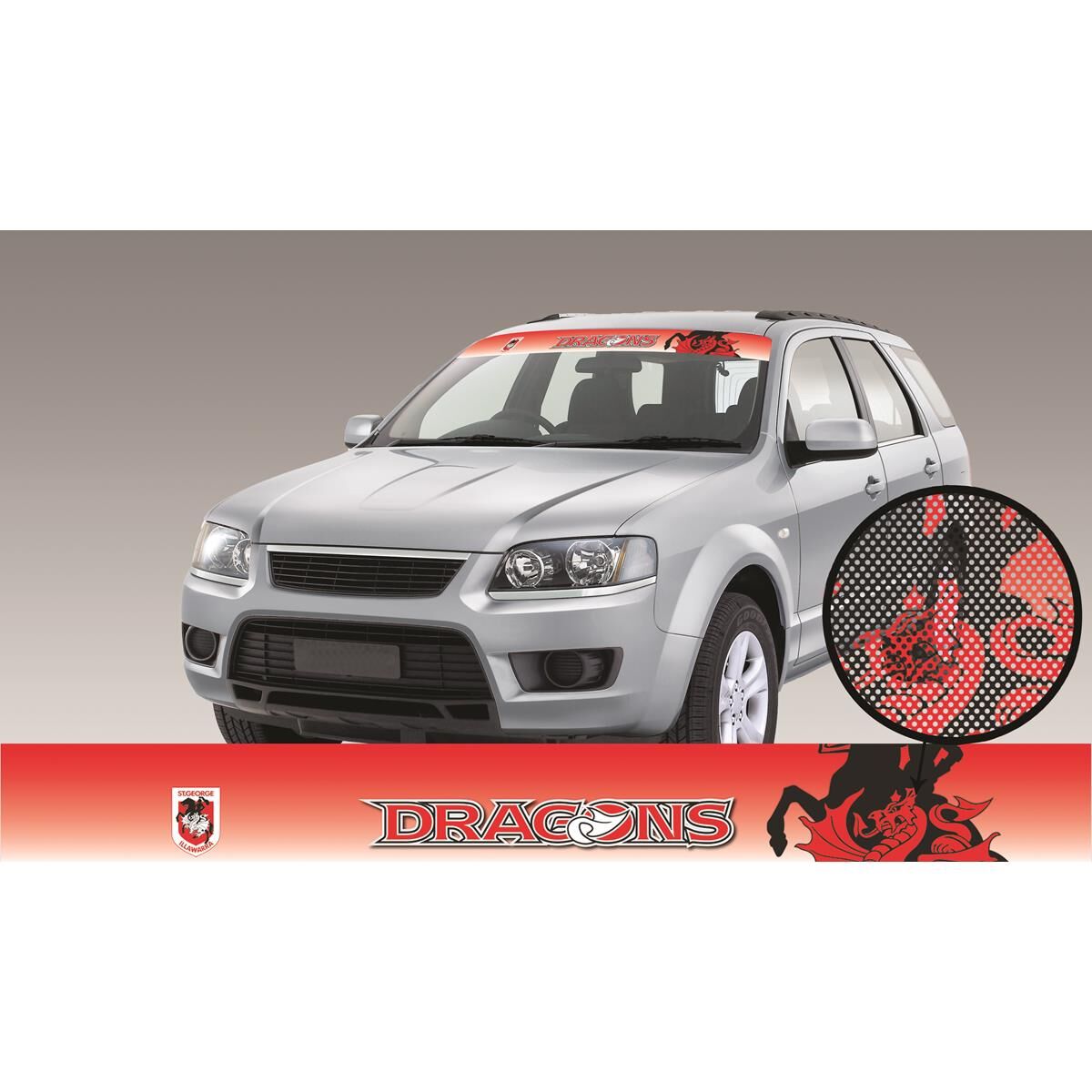 DRAGONS  ITAG SEE-THRU SUN VISOR - RADIANT DESIGN, , scaau_hi-res