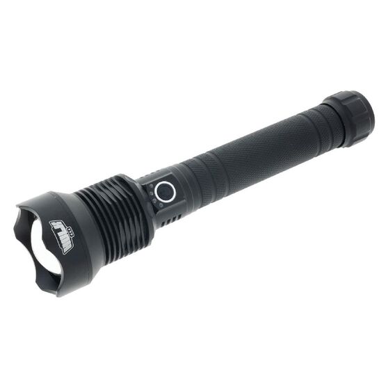 30w HIGH POWER RECHARGEABLE LED TORCH 3 MODES 2800LM, , scaau_hi-res