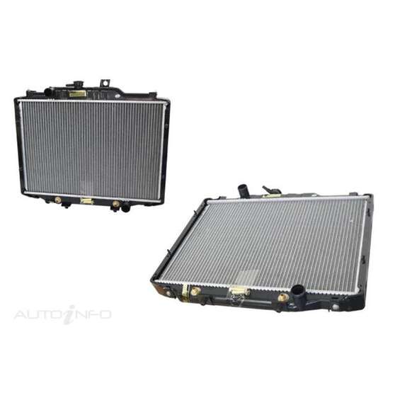 MITSUBISHI L300  SJ  09/1994 ~ 2008  AUTOMATIC RADIATOR  OUTLET:STRAIGHT  CORE SIZE: 390MM X 560MM X 28 ~ 32MM (MEASURE TANK TO TANK FIRST, THEN LENGTH AND THEN THICKNESS), , scaau_hi-res