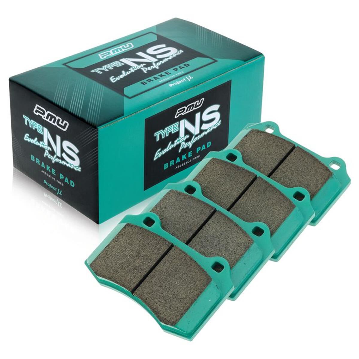 PROJECT MU NS-EP BRAKE PAD SETVF COMMODORE REDLINE BREMBOREAR, , scaau_hi-res